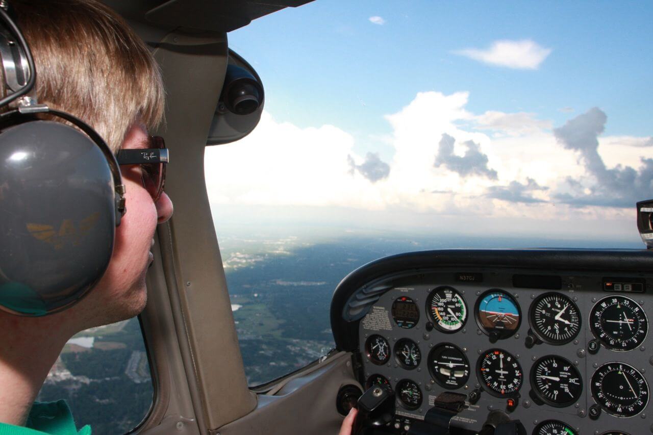 Philipp in Flight