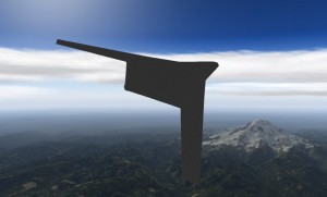 X-Plane drone