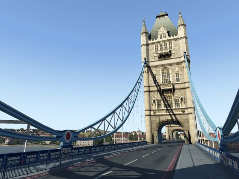 X-Plane 11 Landmarks - Tower Bridge